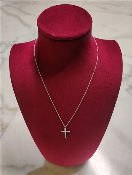 Necklace Crivelli Woman in White Gold Diamante 024-0630-5 - 024-0630-5